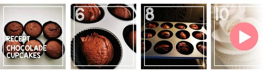 Basisrecept 'Chocolade cupcakes maken'