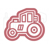  Tractor uitsteker + stempel - 3D-geprint, fig. 1 