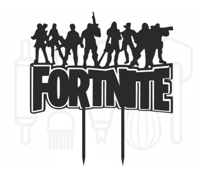  Taarttopper - Fortnite Personages, fig. 1 