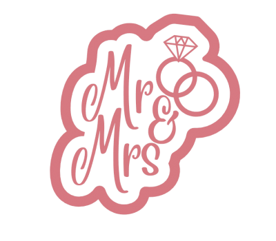  Mr & Mrs met ring uitsteker + stempel - 3D-geprint, fig. 2 